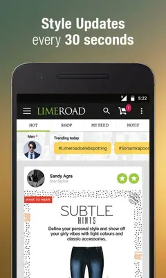 Limeroad android App screenshot 9